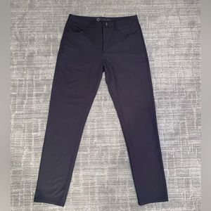 Vuori Meta Pant Men’s 32 Charcoal Black
